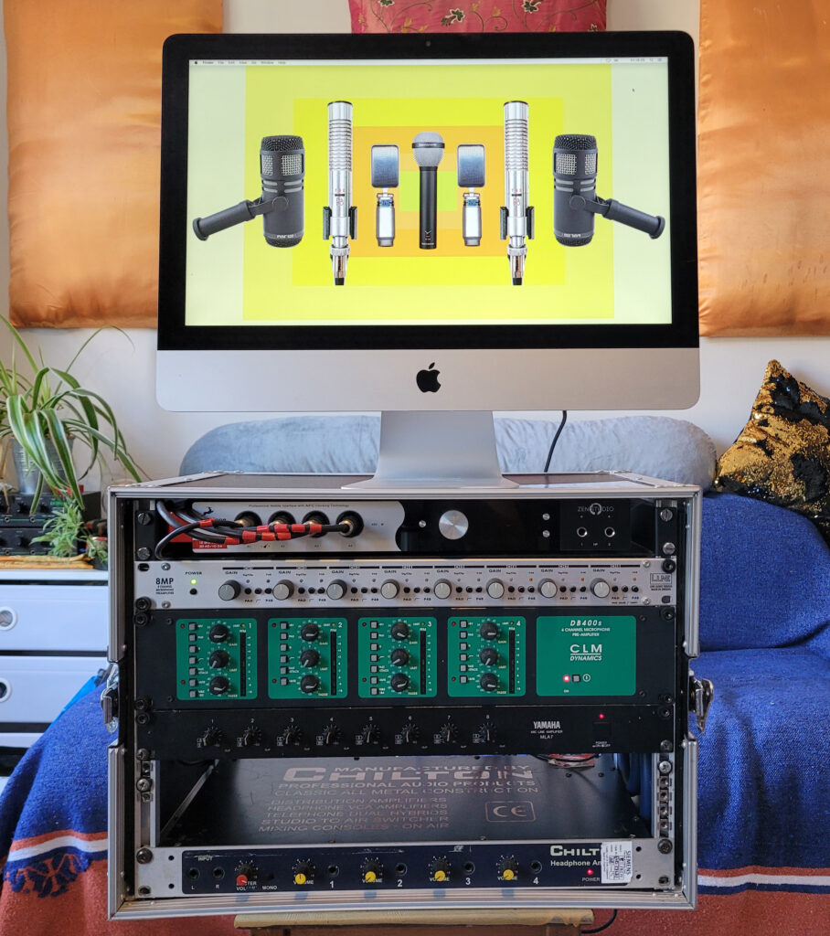Portable Location Recording Studio Rig